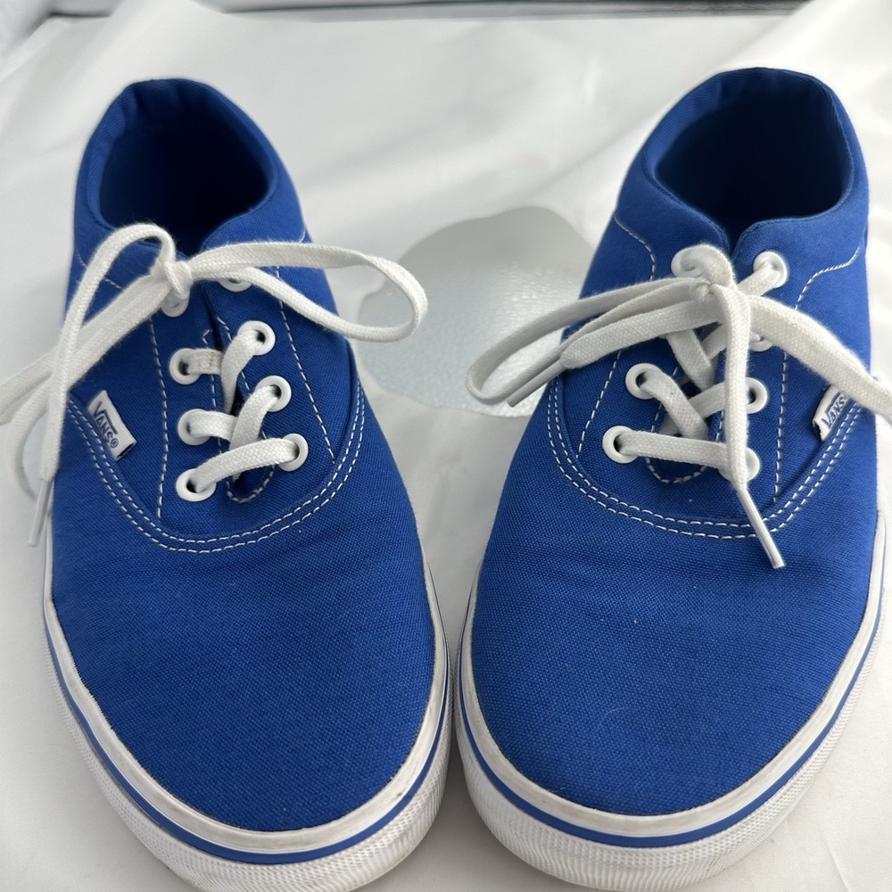 Vans Era Womens 8.5 Royal Blue Athletic Skate Casual Shoes Sneakers 508731